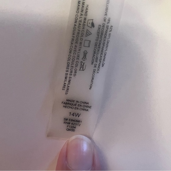 MSRP $98 Raisins Curve Trendy Plus Size Tortuga One-Piece Black Size 14W NWTS - Picture 3 of 7